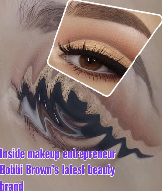 Brown makeup