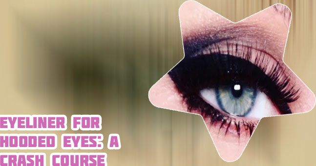 Cat eye for hooded eyes