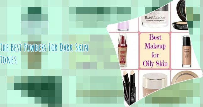 Face powder for oily skin