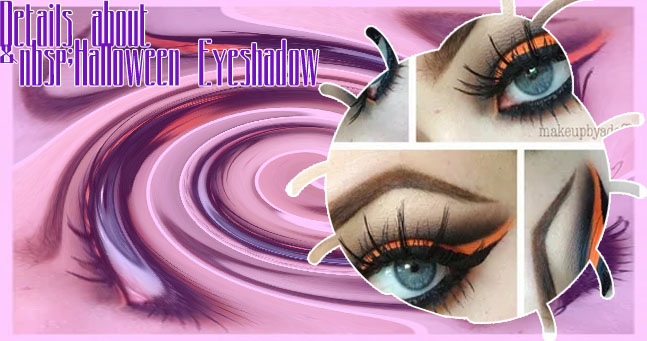 Halloween eyeshadow