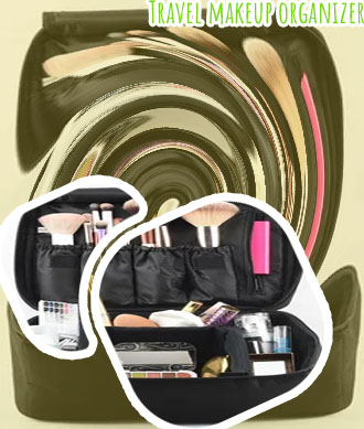 Make up travel organizer