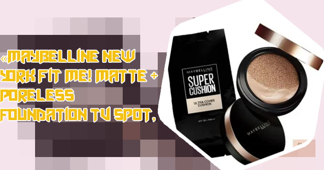 Maybelline fit me bb cushion