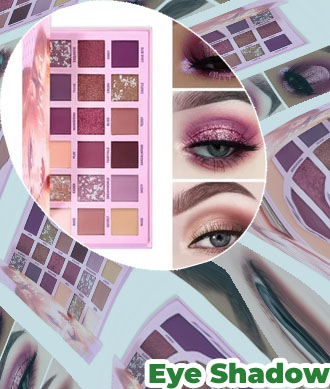 Pink nude eye shadow