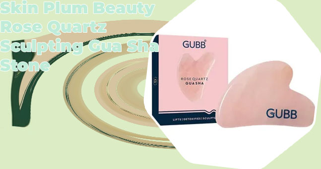 Plum rose quartz gua sha