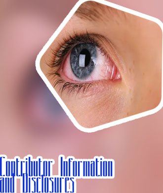 Red patch on white of eye