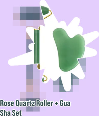 Roller gua sha set