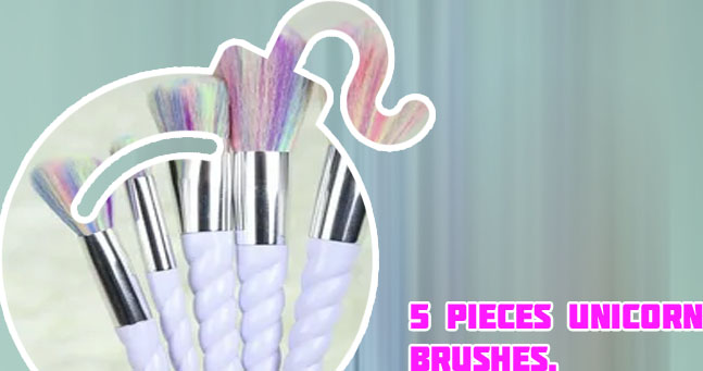 Unicorn brush set